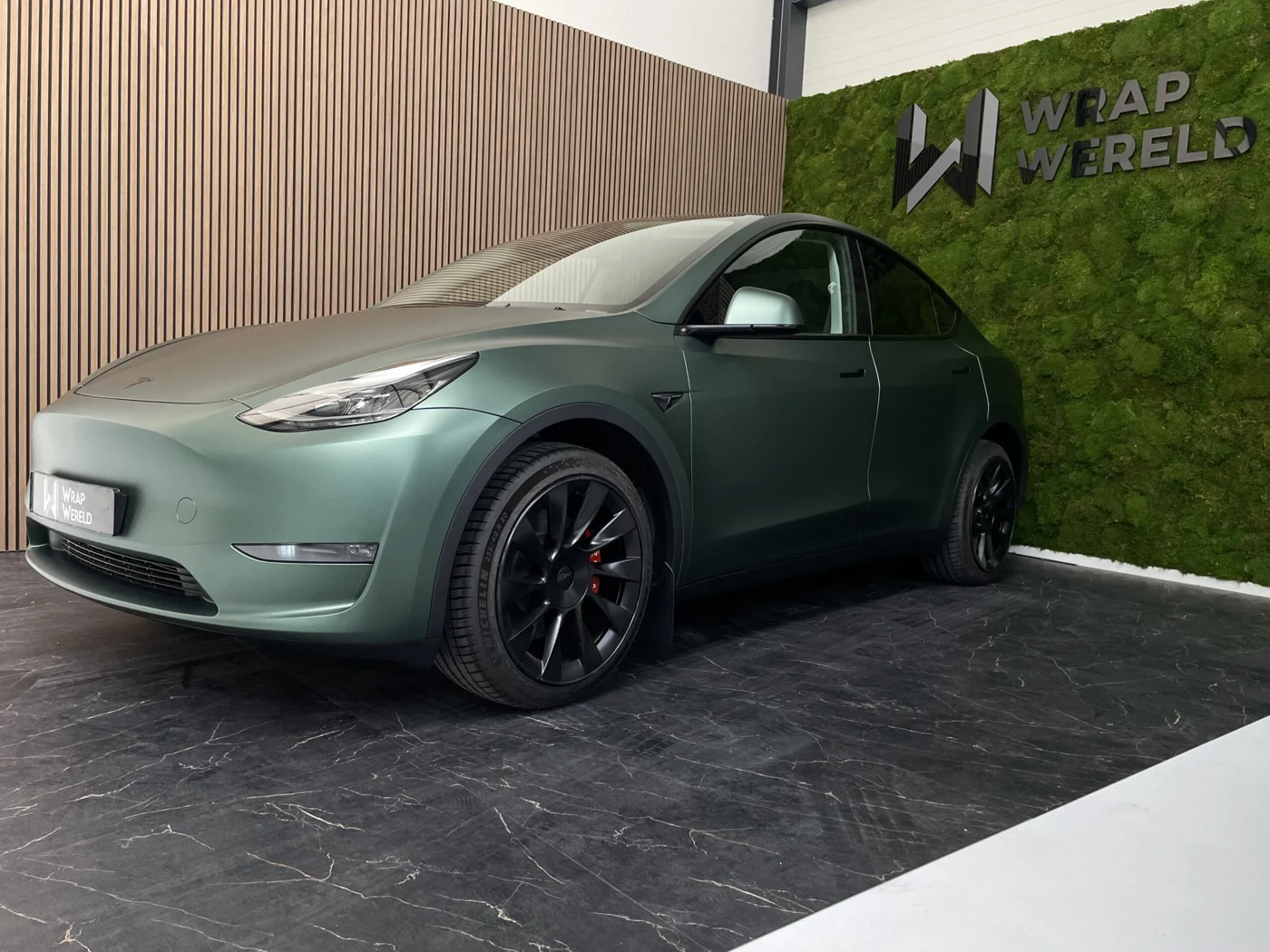 Tesla Model Y — Matte wrap