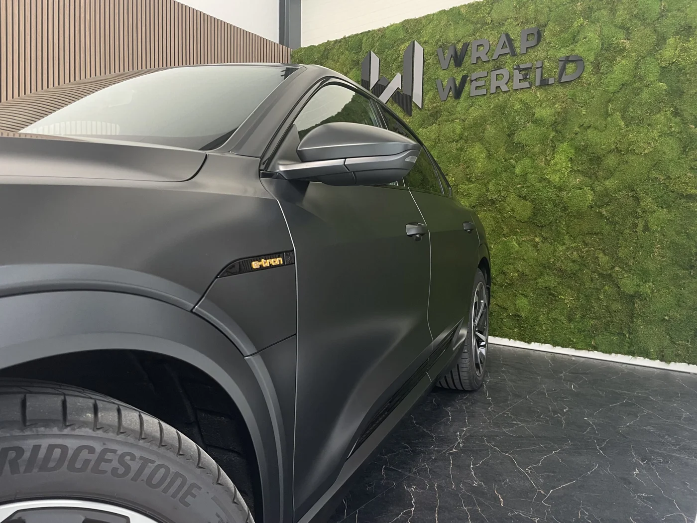 Audi E-tron — Satin wrap