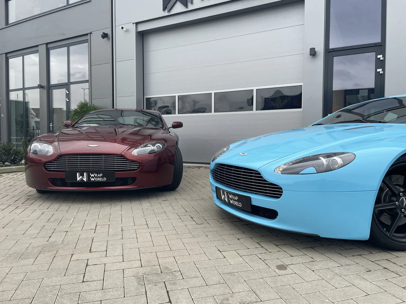 Aston Martin Vantage — Custom wrap