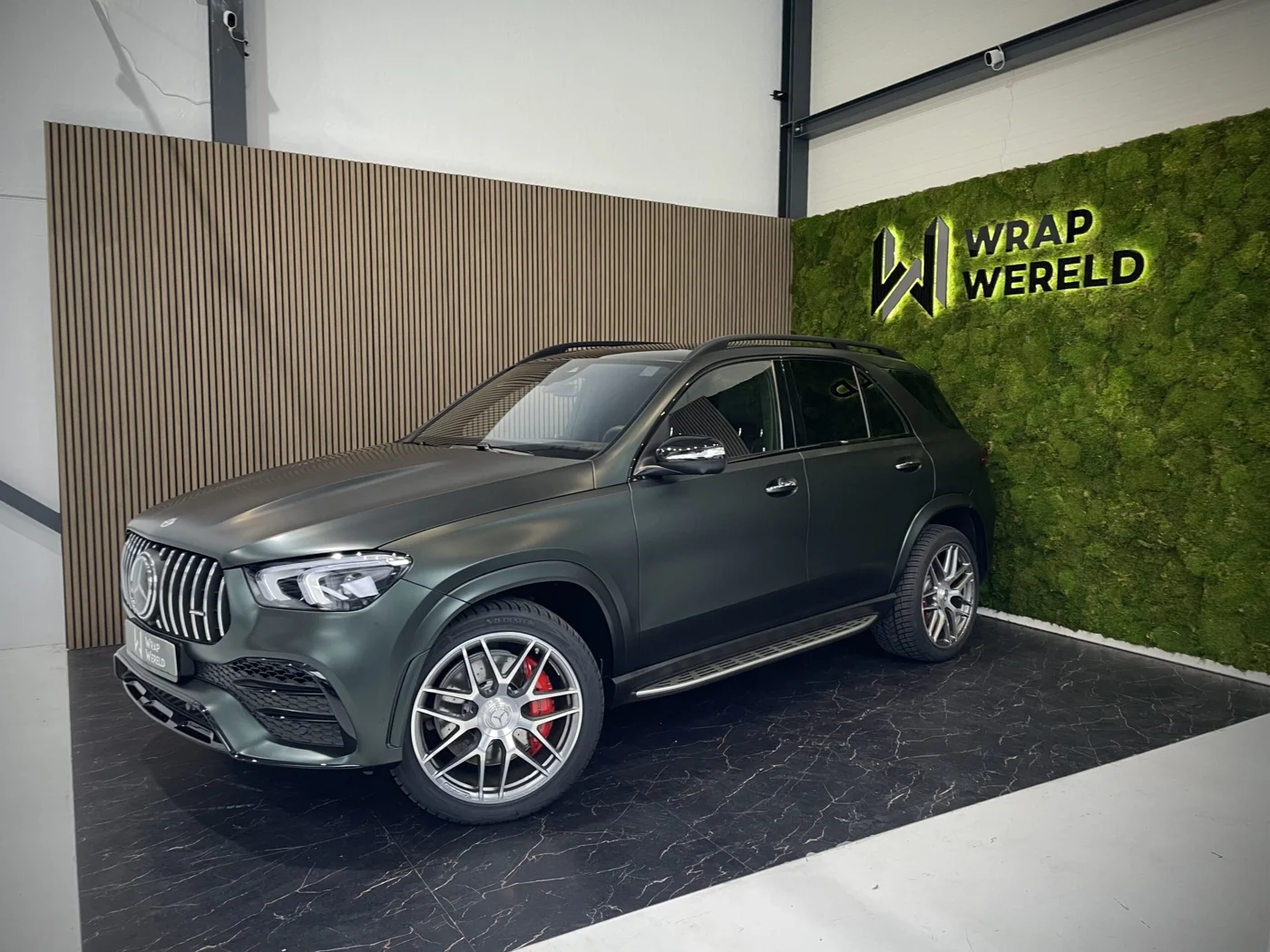 Mercedes GLE — Matte wrap