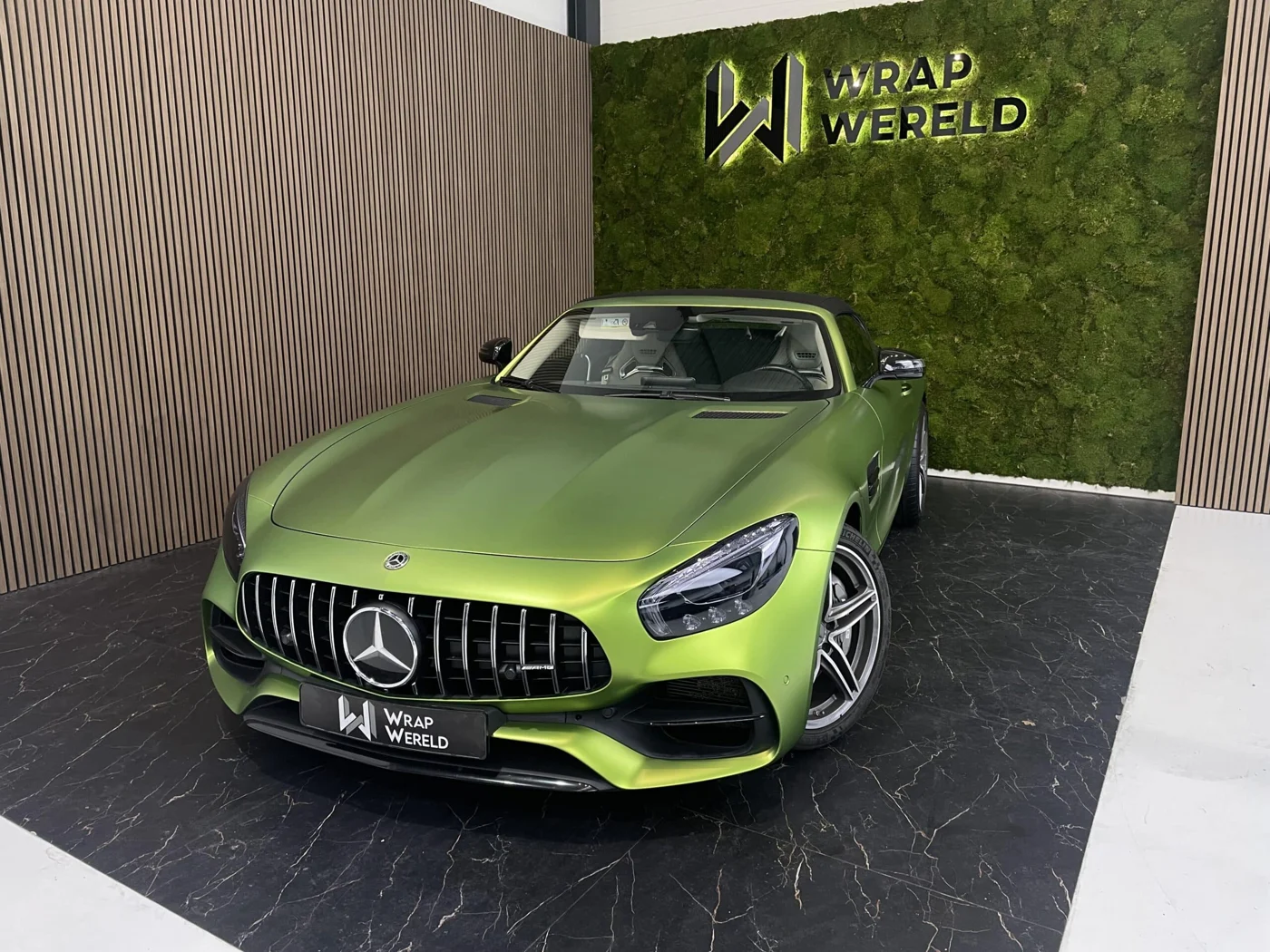 Mercedes GT — Satin wrap