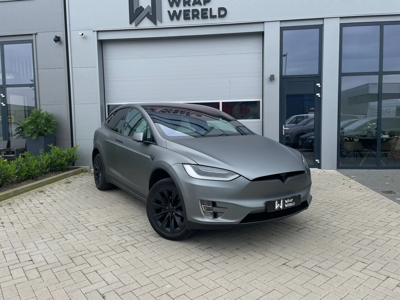 Tesla Model X — Matte wrap