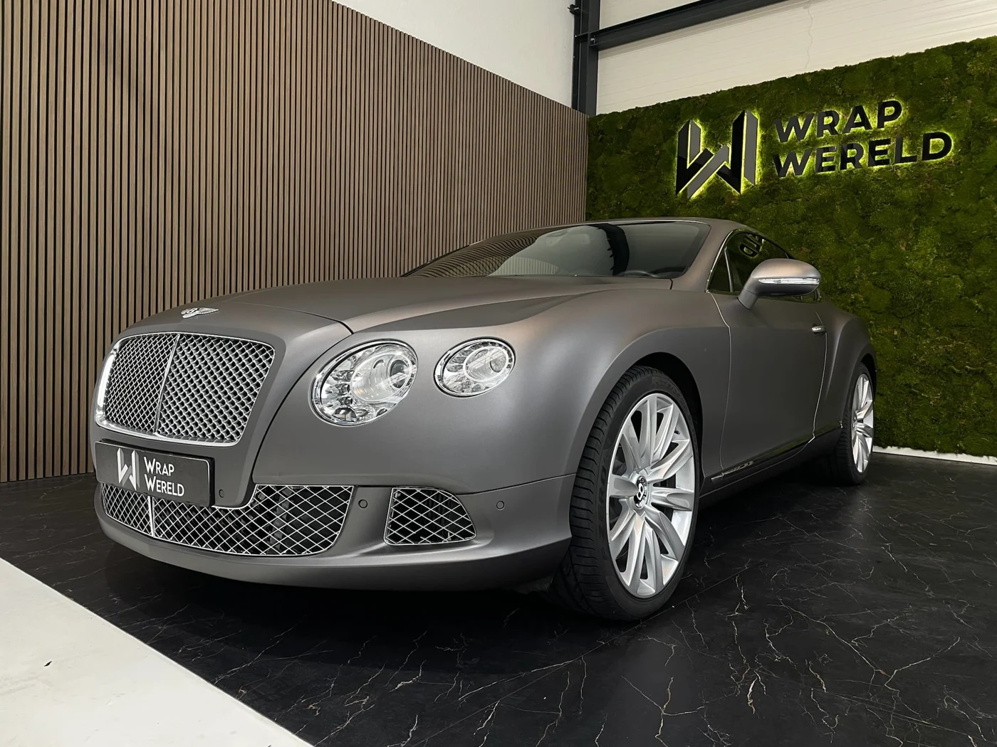 Bentley Continental — Matte wrap