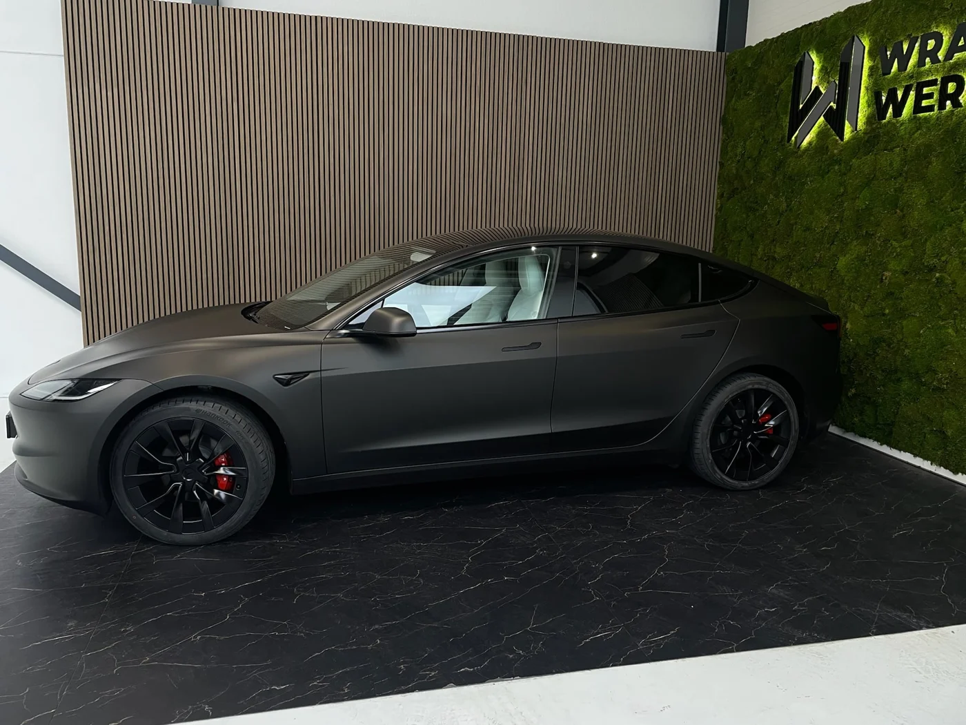 Tesla Model 3 — Matte wrap