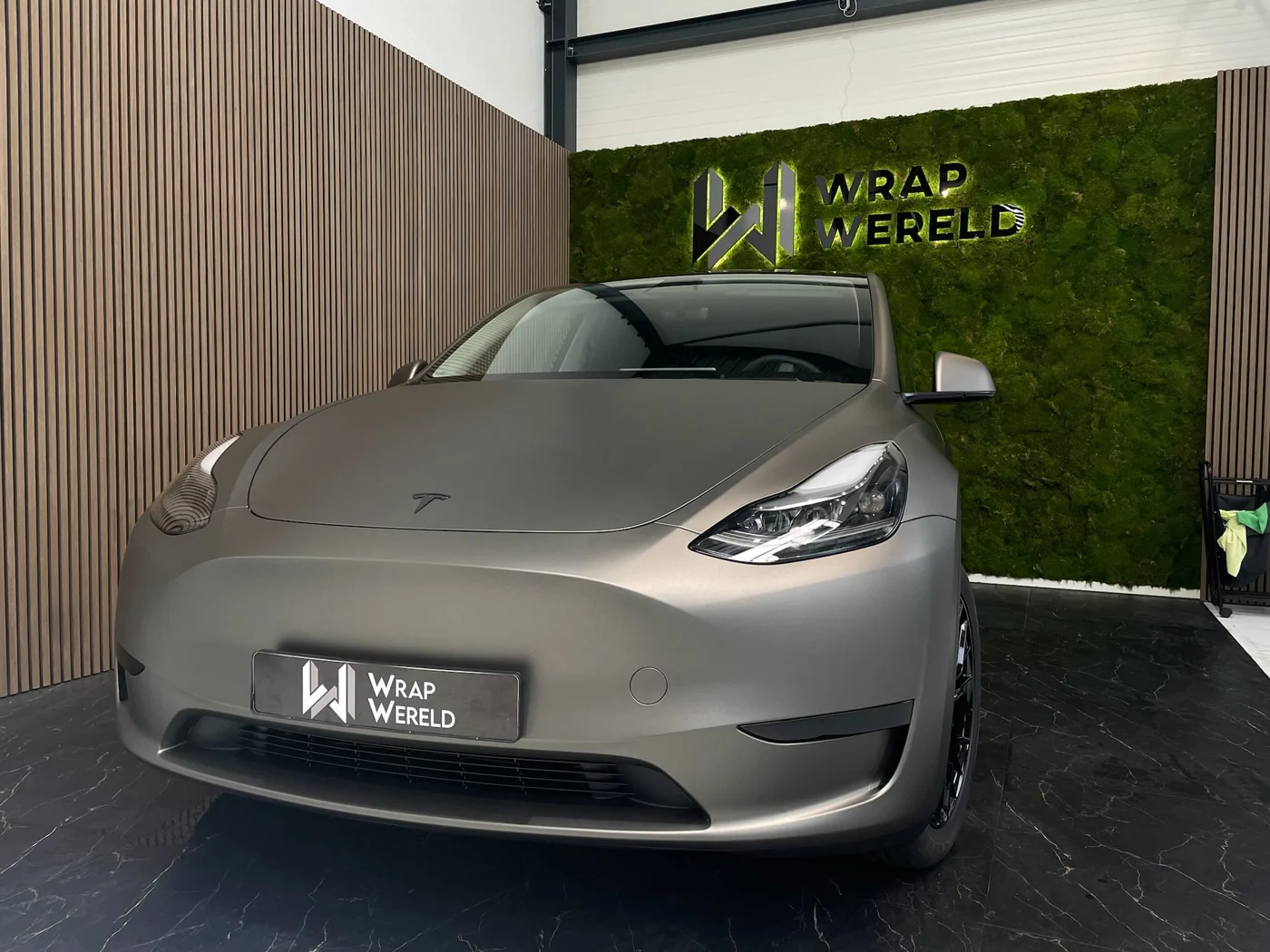 Tesla Model Y — Matte wrap
