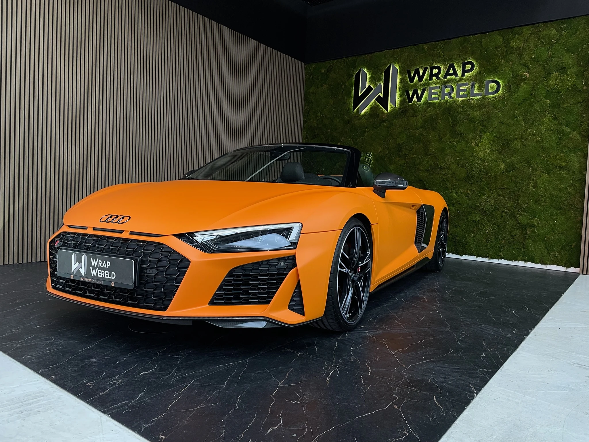 Audi R8 Spyder — Matte wrap