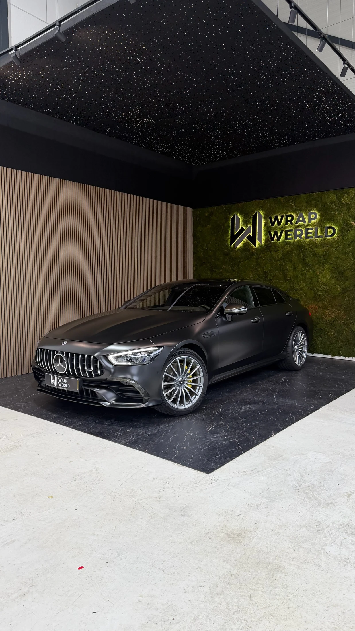 Mercedes-AMG GT 43 — Satin wrap