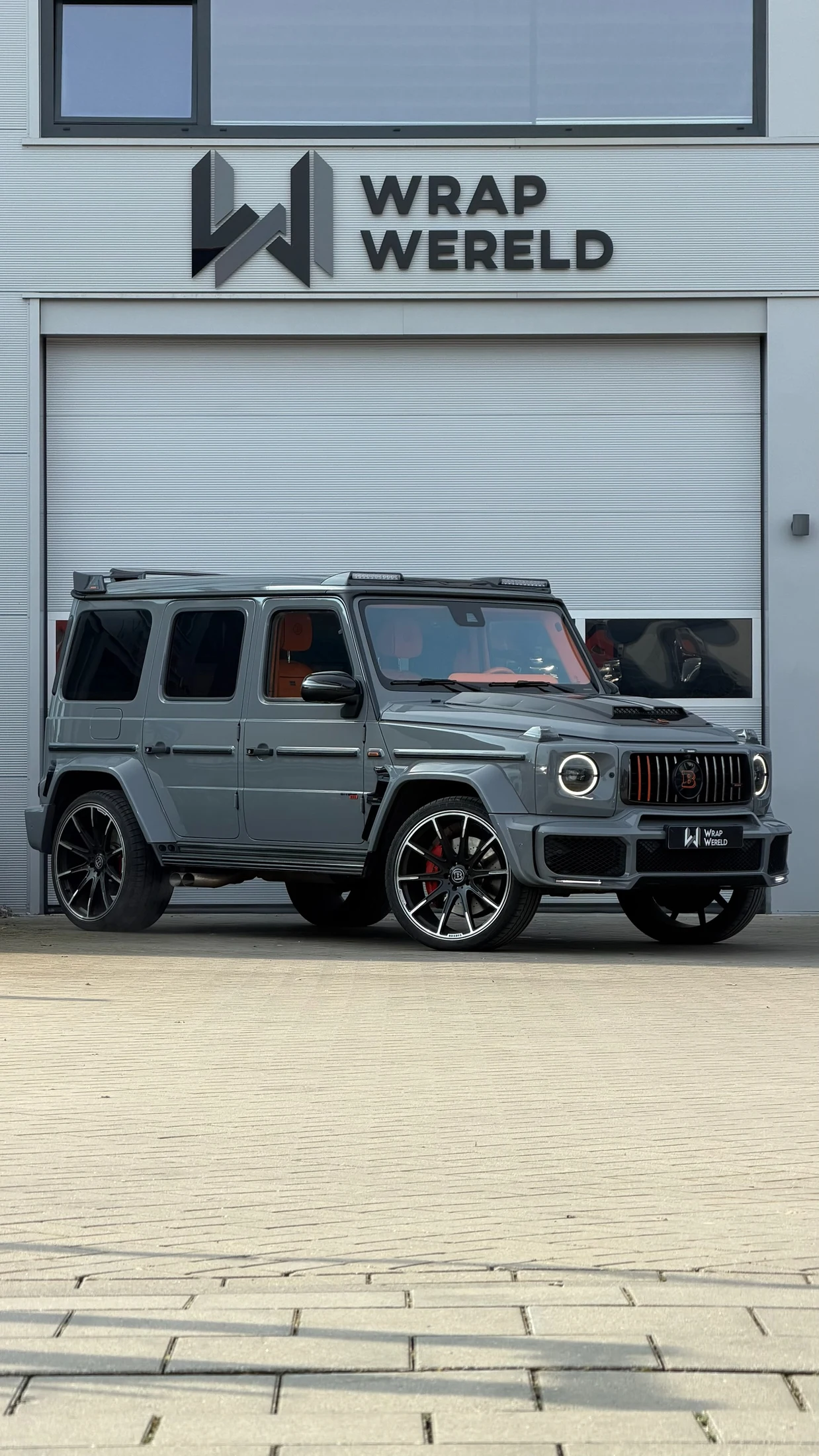 Mercedes G800 Brabus — Gloss wrap