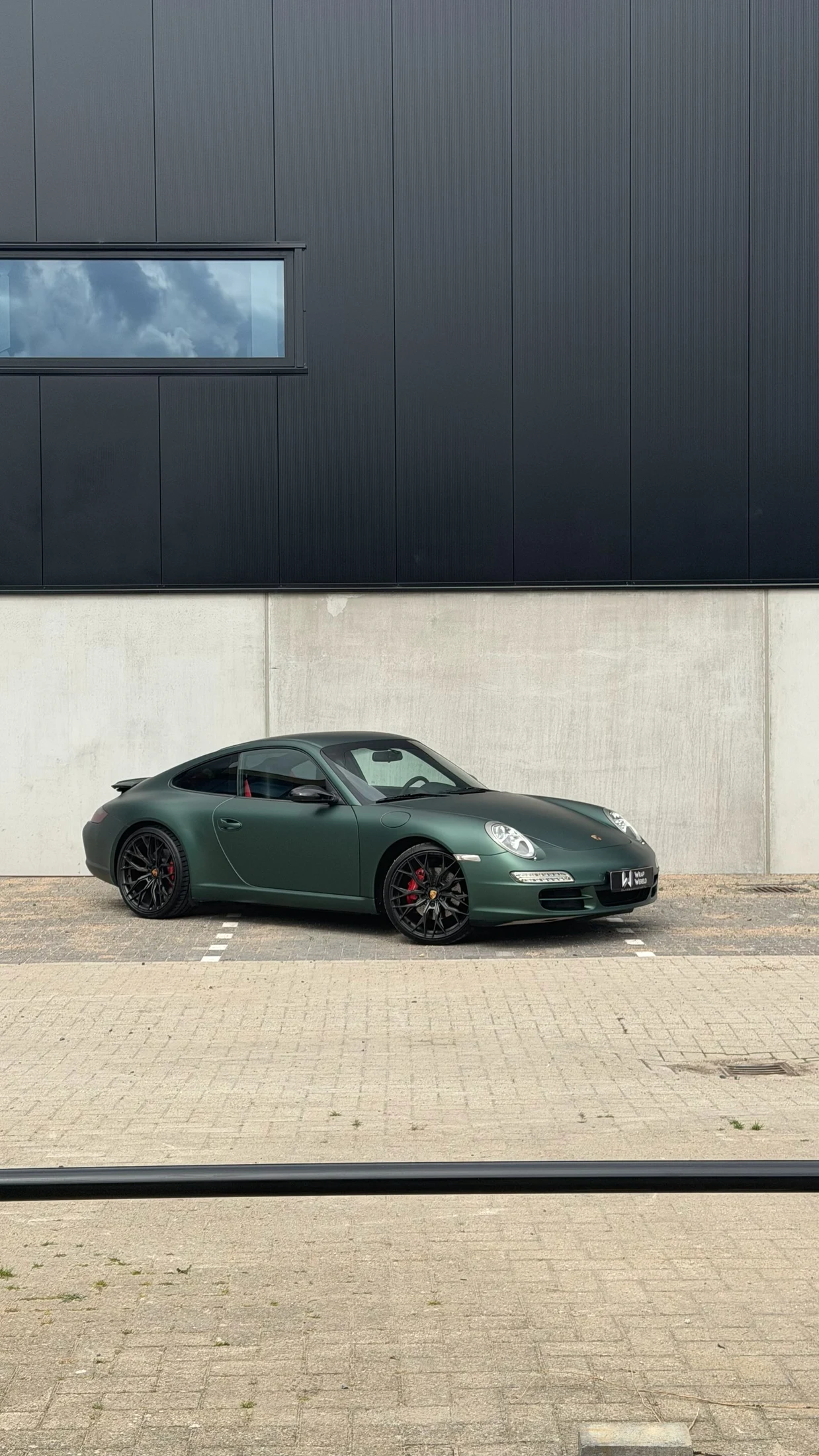 Porsche Carrera S — Matte wrap